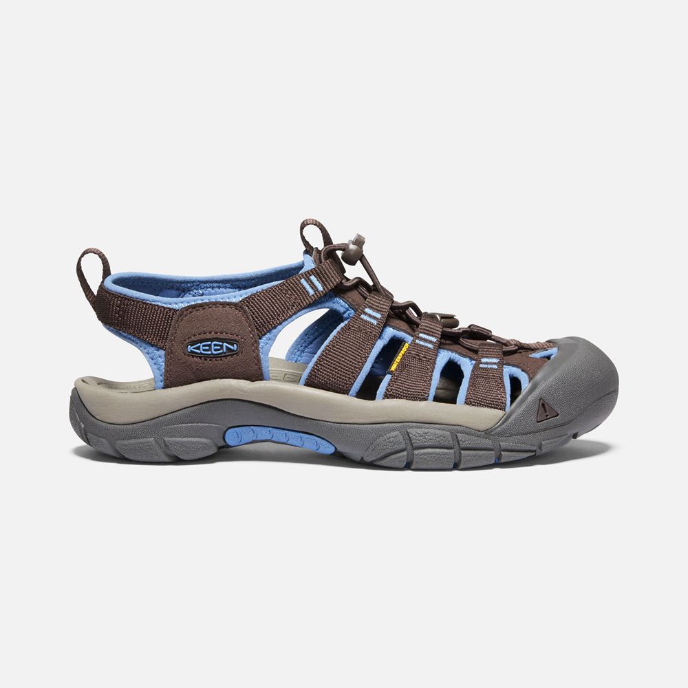 Keen Sandaal Dames Bruin/Blauw - Newport H2 - 30642-VAQC